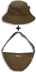 Set ledvinka hnědá S/M