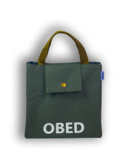 Taška na obed šedá