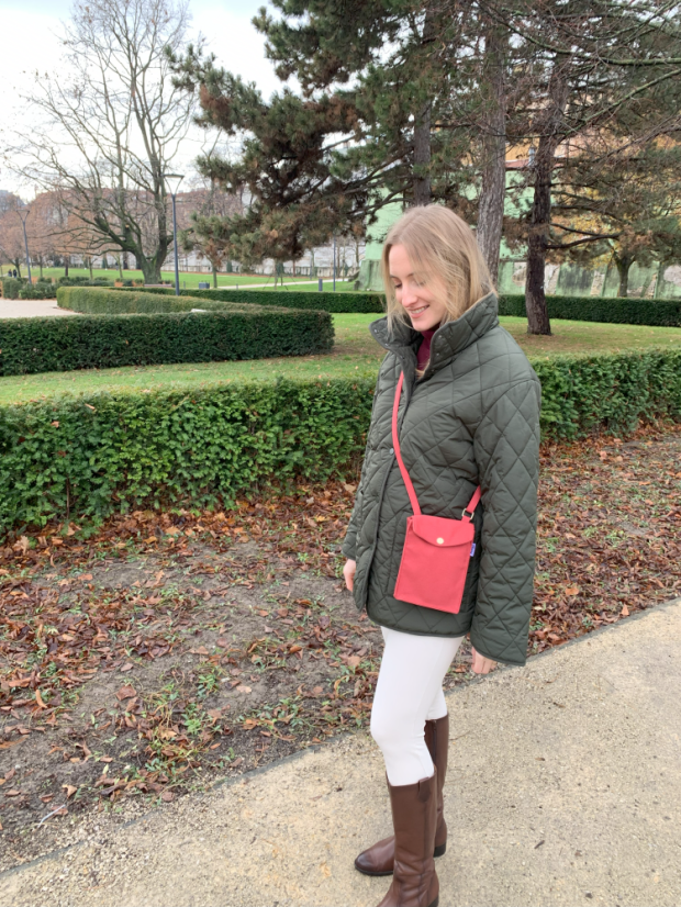 Cross body mini červená