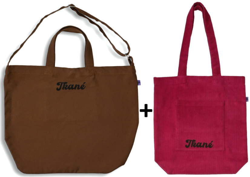 Podzimní set Cross-body Bavlnka + Menčesterka