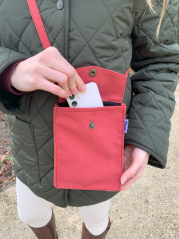 Cross body mini červená
