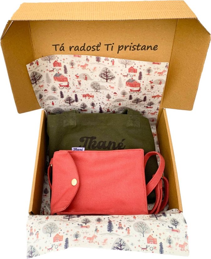 Set Bavlnka + Cross body mini